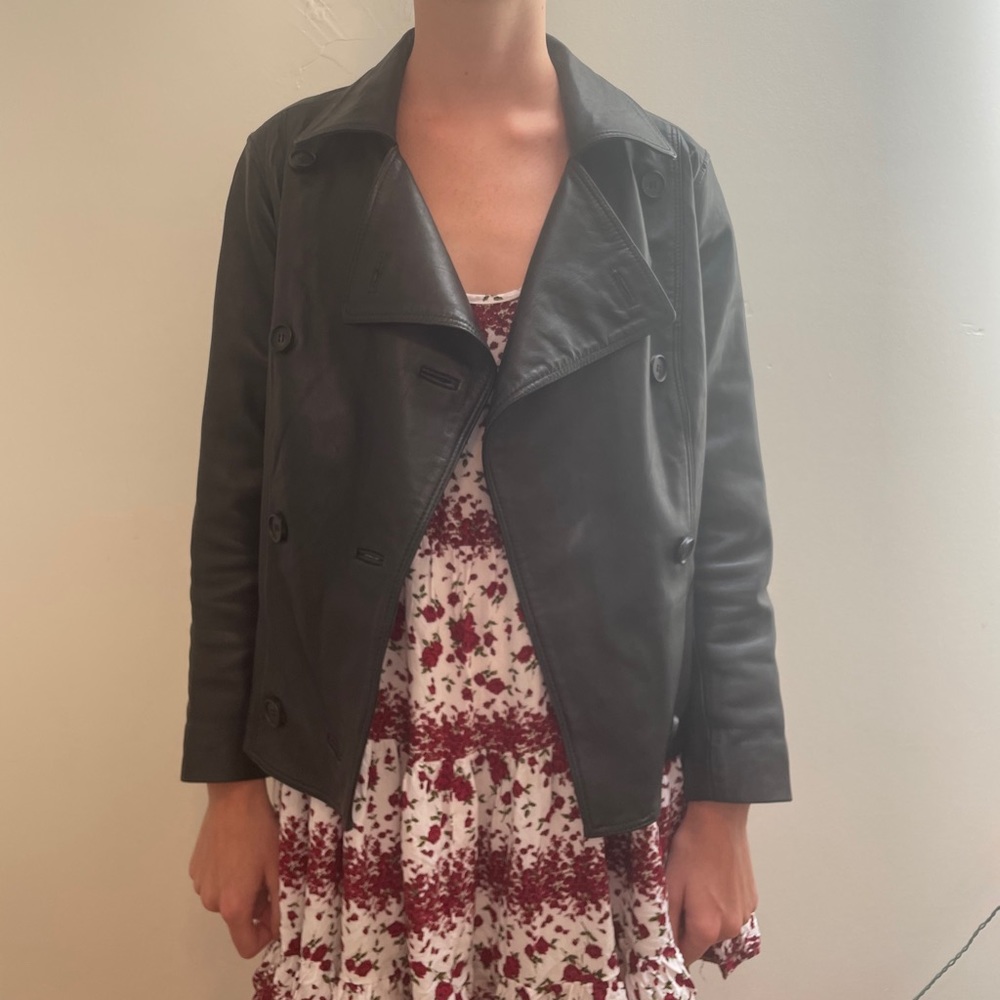 All Saints leather jacket